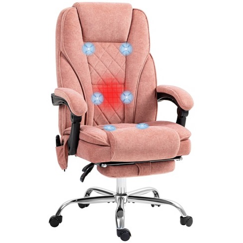 Vinsetto Executive Massage Office Chair, Heated Computer Desk Chair ...