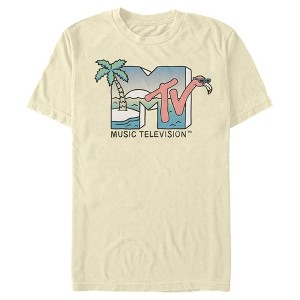 Men's MTV Beach Vacation Logo T-Shirt - 1 of 4