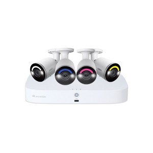 Lorex Fusion 4K 16 Camera Capable (8 Wired + 8 Fusion Wi-Fi) 2TB Wired NVR System with IP Bullet Cameras Featuring Smart Security Lighting - 1 of 4
