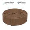 Unique Bargains Polyester Polyester Martial Arts Judo Colored Ranking Belt Brown 1 Pc - 3 of 4