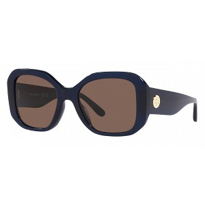 Tory Burch TY 7183U 165673 Womens Butterfly Sunglasses Navy 52mm - 1 of 3
