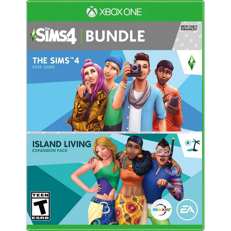 Sims 4 + Island Living - Xbox One, 1 of 8