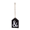 Evergreen &, Door Tag Joiner Text - 3 of 4
