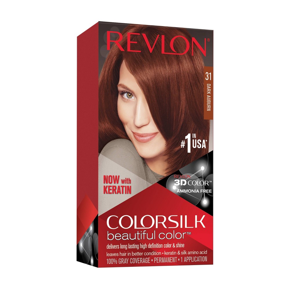 UPC 309978695318 product image for Revlon ColorSilk Beautiful Permanent Hair Color - 4.4 fl oz - Dark Auburn - 1 ki | upcitemdb.com