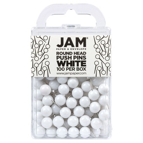 White sold thumb tacks