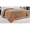 Sheridan Plush and Extra Comfy Chevron Braided Microplush Jacquard Faux Shearling Blanket - 3 of 4