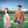 Wikineon Clear Tote Bag Clear Bag Stadium Approved 12x6x12 Stadium Bag for Work, Sports Games, Gym - 2 of 4