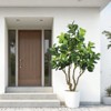 Sapphtopaz Artificial Banyan Tree with Pot, Faux Plants Artificial Trees Indoor with Natural Wood Trunk, Room Decor for Home, Foyer - 3 of 4