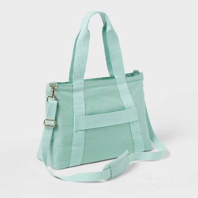 Solid Canvas School Tote Bag - Open Story' - image 3