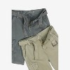 RAW X Boy's 2 pack Combo Belted Twill Cargo Shorts - 4 of 4