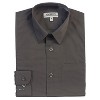 Gioberti Boy's Long Sleeve Dress Shirt and Plaid Tie Accessories Set - 2 of 4