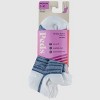 Peds All Day Active Women's 6pk Ultra Low No Show Tab Liner Athletic Socks - 5-10 - 2 of 3