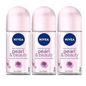 Nivea Women Pearl & Beauty Roll On 1.7oz (3 Pack) - 1 of 4