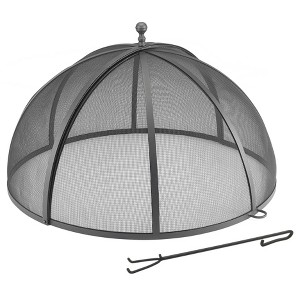 Good Directions 37" XL Spark Fireplace Screen with Lifter Steel - 1 of 4