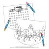 Frosty the Snowman Face Shaped Coloring Book with Crayons - 3 of 4