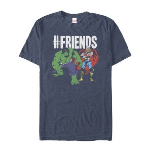 Men's Marvel # Thor Hulk T-Shirt - 1 of 3