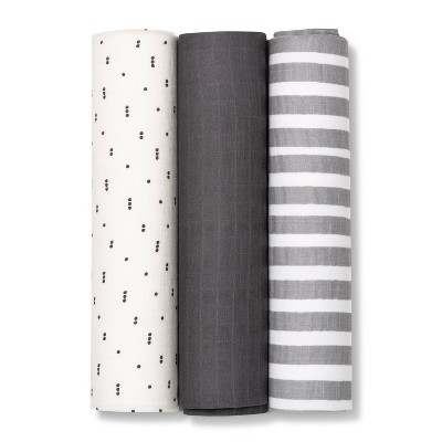 cloud island muslin swaddle blankets