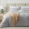 BAGOKIE 2/3 Pieces Comforter Bedding Set with Comforter and Pillow Shams - 4 of 4