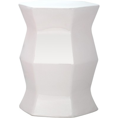 Modern Hexagon Garden Stool - Indoor/Outdoor - ACS4542 - Safavieh