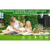 Vynxaria 3FTx5FT Outdoor Artificial Grass Runner Rug - Realistic Turf for Patio & Garden - 4 of 4