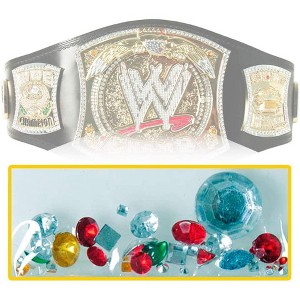 Replacement Jewels Compatible with Adult Size Spinning WWE Championship Replica Belt - 1 of 3