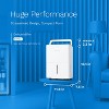 hOmeLabs 8 Pint Wi-Fi Dehumidifier for up to 1,800 Sq Ft Rooms (MAX 24 Pint at 95°F, 90% RH) - 2 of 4