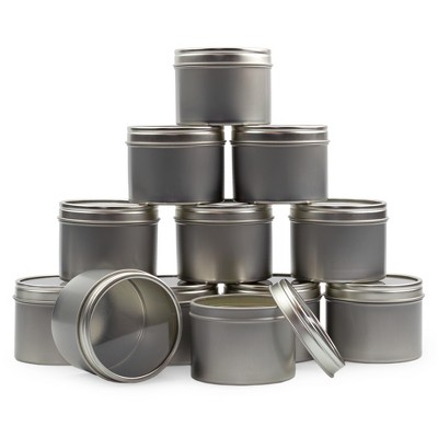 Cornucopia Brands Empty Coffee Cans 4pk; Metal Cans For Kitchen Storage ...