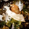 30'L Sullivans Gold Deer Brown Christmas Ribbon, Gold, Indoor Christmas Decor - 3 of 3