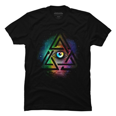 Men's Design By Humans Eye Of Horus By Clingcling T-shirt : Target