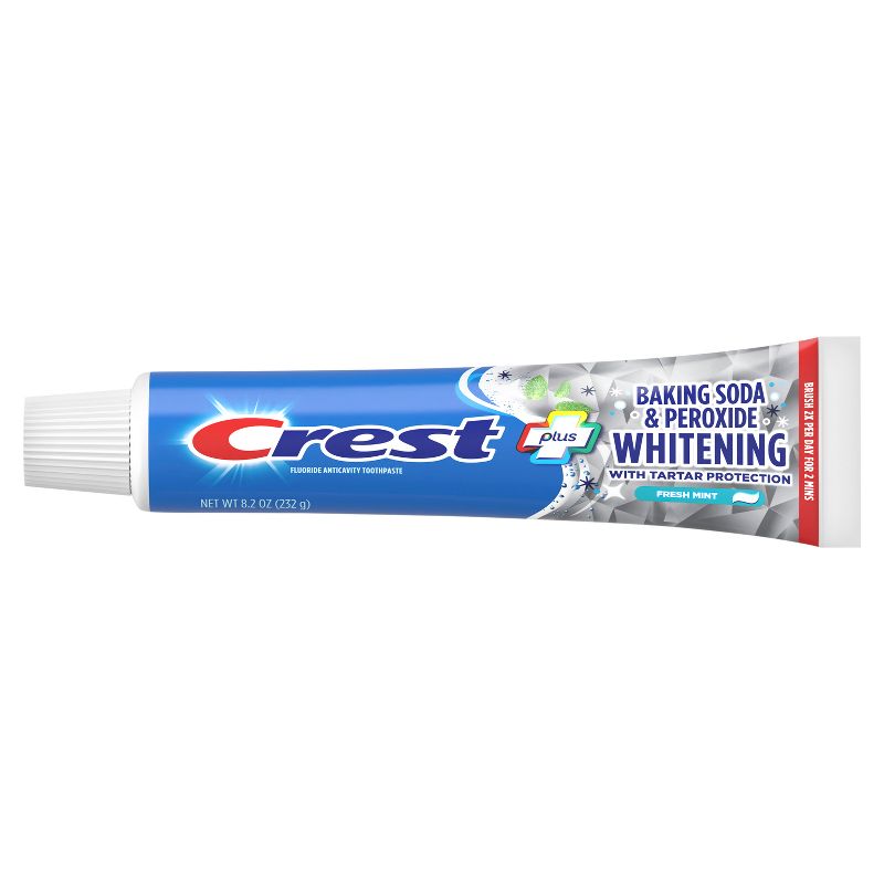 Crest Cavity &#38; Tartar Protection Whitening Baking Soda &#38; Peroxide Toothpaste - 8.2oz, 4 of 9