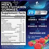 Men's Multivitamin Gummies - Daily Immune Support with Vitamins & Minerals - 60 Gummies By Nature's Nutrition - 2 of 4