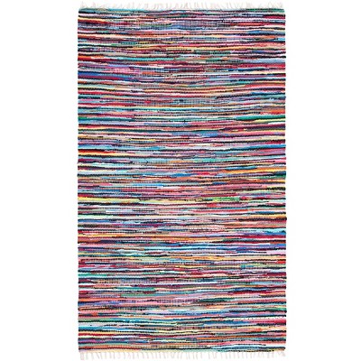 Rag Area Rug RAR128 Hand Woven Area Rug  - Safavieh
