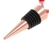 Unique Bargains Bottle Stoppers Love Style Zinc Alloy Aluminum Alloy TPR 3.74"x1.54"x0.79" 1 Pc - 3 of 3