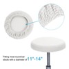 Unique Bargains Non-Slip Washable 11"-16'' Elastic Round Bar Stool Seat Cushions for Chair Stool 2 Pcs - 3 of 4
