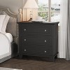 3/6/7 Drawer Dresser,  Wooden Storage Chest with Exquisite Metal Handles, Large Drawer Organizer for Bedroom, Living Room - 3 of 4