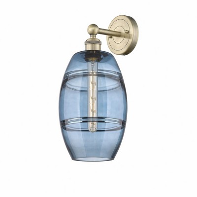 Vaz - 1 Light Wall Sconce In Industrial Style-12.13 Inches Tall and 8 Inches Wide