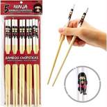 Gamago Ninja Bamboo Chopstick Set of 5