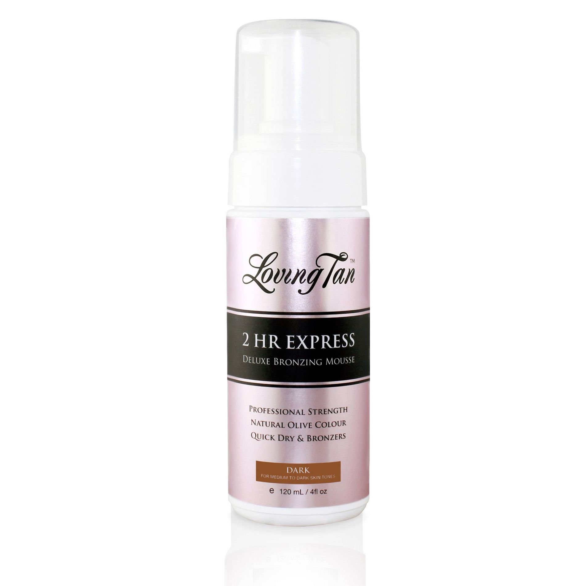 Loving Tan 2hr Express Self Tanning Mousse - Dark - 4 fl oz - Ulta Beauty