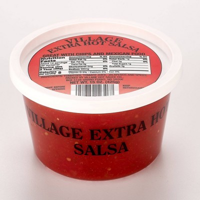 Village Extra Hot Salsa - 15oz