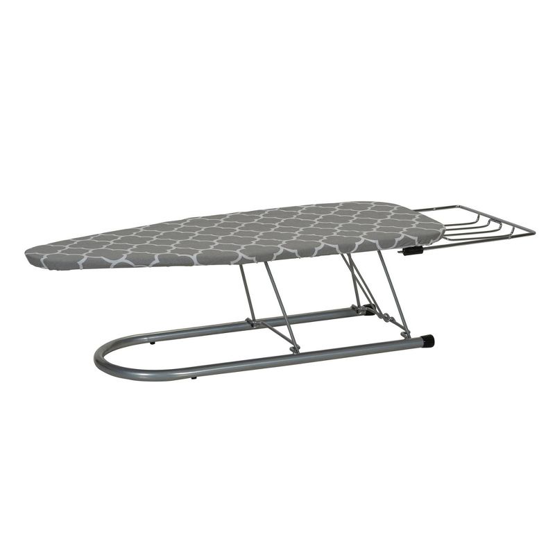 Household Essentials Table Top Ironing Board Gray/White, 1 of 12