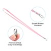 Unique Bargains Polyester Wear-resistant Lightweight ID Card Neck Lanyards with Hook 50 Pcs - 3 of 4