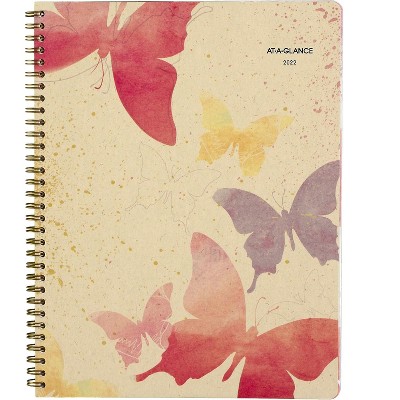 2022 AT-A-GLANCE 8.5" x 11" Weekly & Monthly Planner Watercolors Multicolor (791-905G-22)