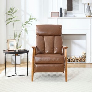 NicBex Modern Accent Chair Armchair Lounge Chair with Wood Frame Comfy Chair for Living Room, Bedroom, Office - 1 of 4