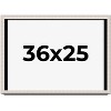 PosterPalooza | Minimalist Shadow Box Silver Picture Frame - UV Acrylic, Backing Board, Hanging Hardware - 2 of 4
