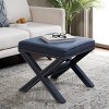 Palmer Ottoman With Silver Nailhead - MCR4589 - Safavieh - 2 of 4