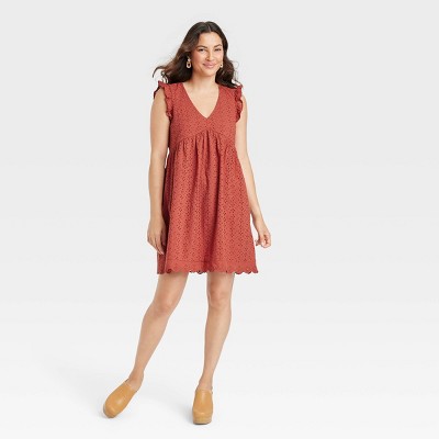 target knox rose red dress