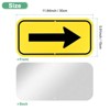 Unique Bargains Aluminum Reflective Outdoor Garden Arrow Sign 1 Pc - 3 of 4