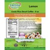 Larissa Veronica Lemon Costa Rica Decaf Coffee (Gourmet, Naturally Flavored, Whole Coffee Beans) (8 oz, ZIN: 553597) - 2 of 4