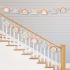 Big Dot of Happiness Hello Rainbow - Boho Baby Shower and Birthday Party  Decor - Clothespin Garland Banner - 44 Pieces - 2 of 4