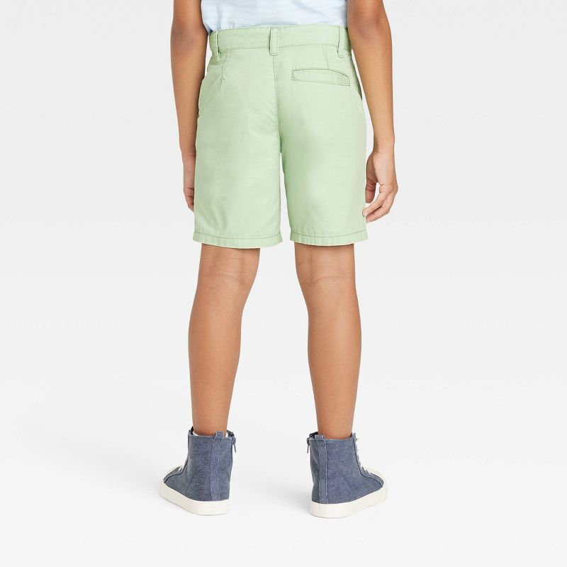 Boys' Flat Front 'At the Knee' Woven Shorts - Cat & Jack™, 3 of 8
